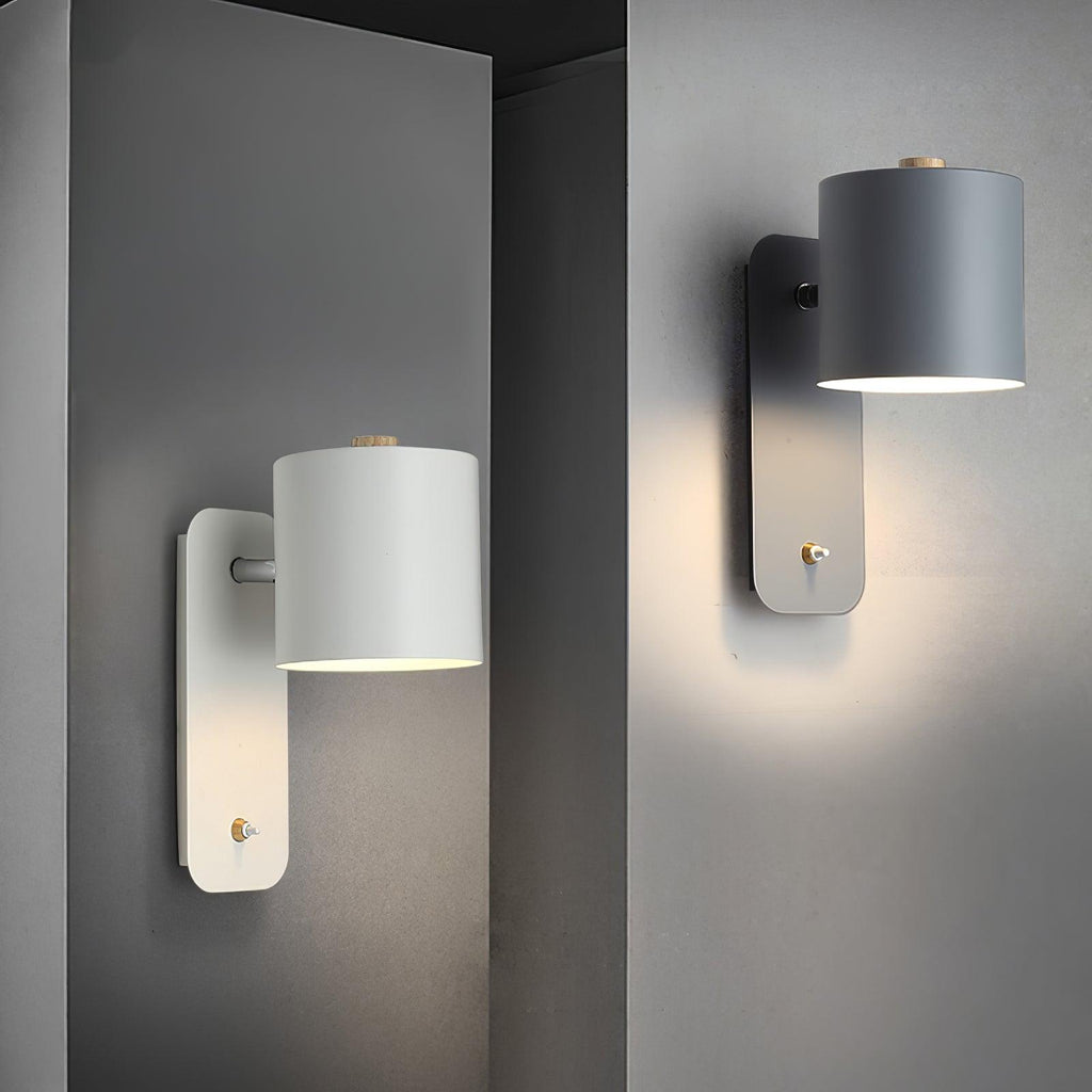 Draaibare Wandlamp – 350° Verstelbaar – Metaal & Hout | Giro Legno