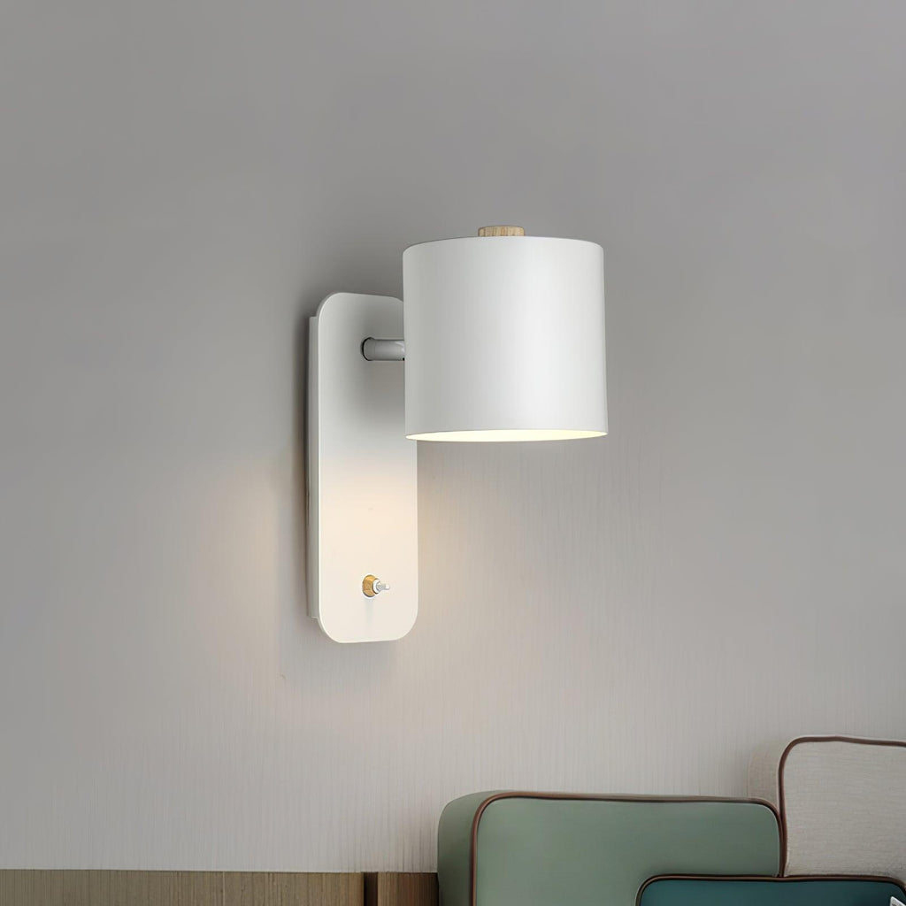 Draaibare Wandlamp – 350° Verstelbaar – Metaal & Hout | Giro Legno