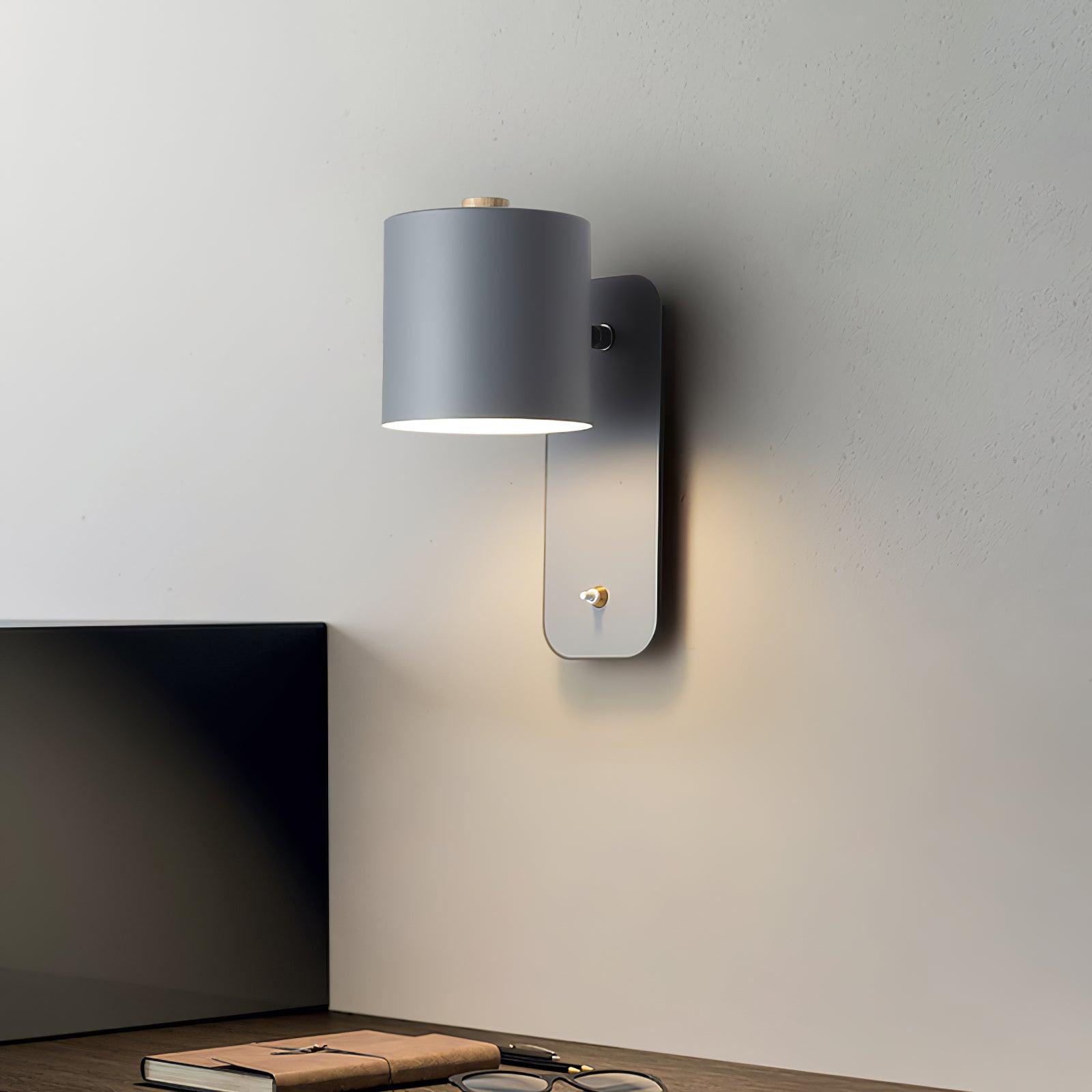 Draaibare Wandlamp – 350° Verstelbaar – Metaal & Hout | Giro Legno