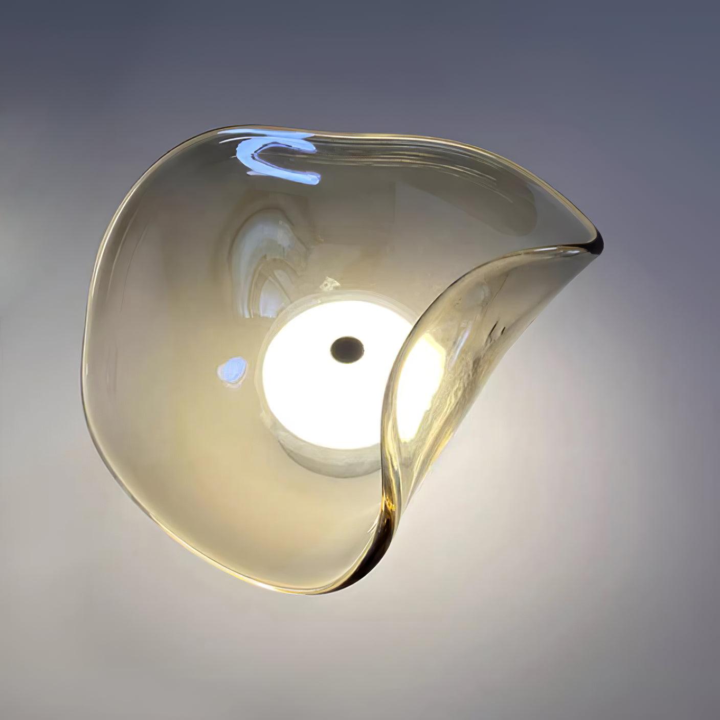 Cemaro | Organisch Glazen Wandlamp