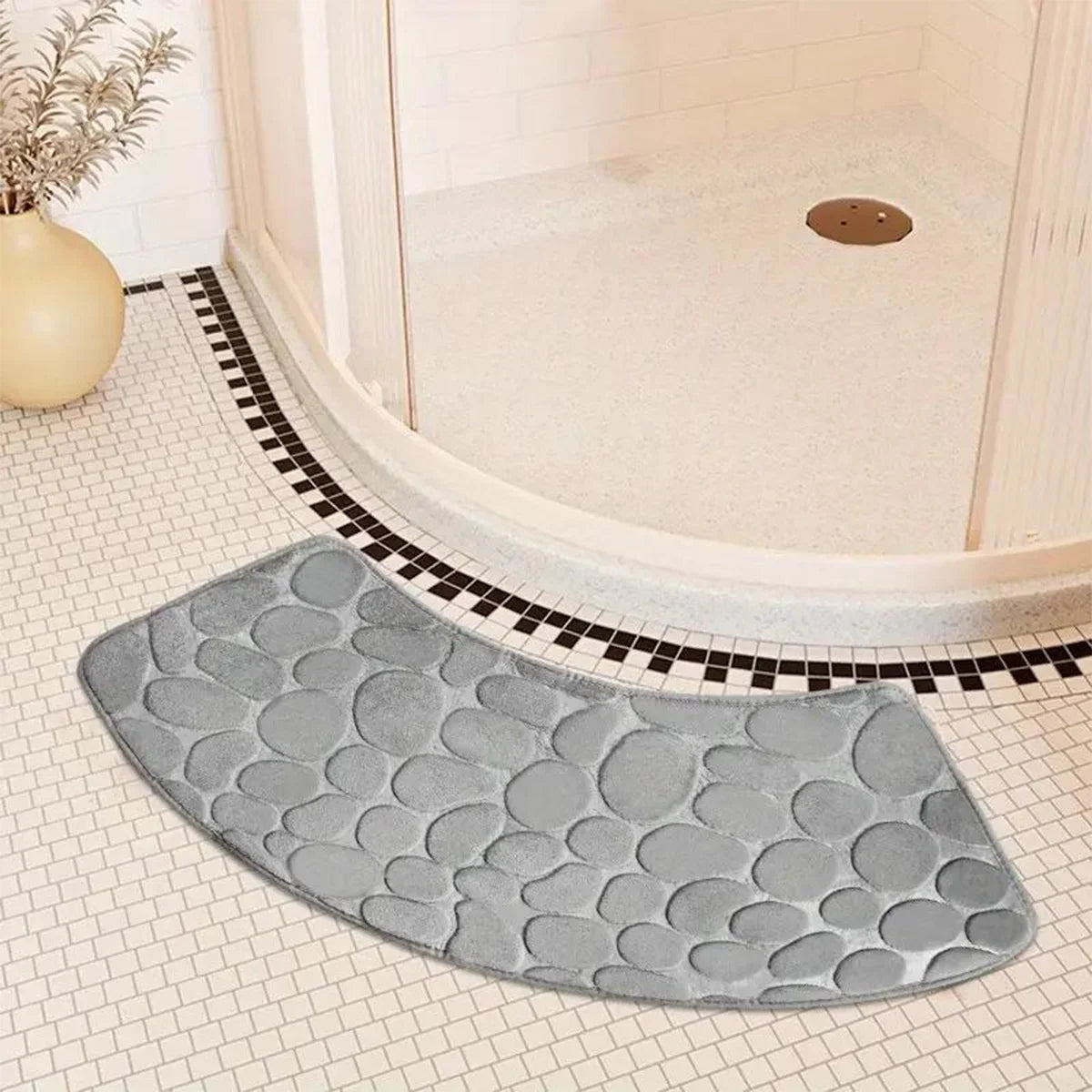 Curvra | Gebogen Verdikte Antislip Badmat
