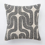 Linia | Moderne Geometrische Tufted Kussenhoes