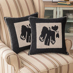 Linia | Moderne Geometrische Tufted Kussenhoes