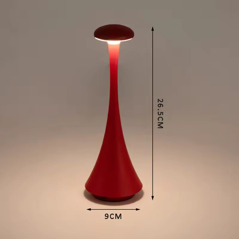 Lumea | Draadloze Tafellamp – Oplaadbaar met Touchbediening & Dimbaar Licht