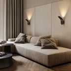 Moderne LED Wandlamp – Geborsteld Aluminium | Solviera
