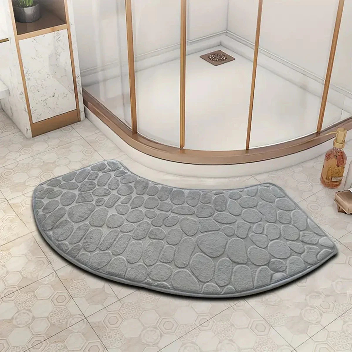 Curvra | Gebogen Verdikte Antislip Badmat