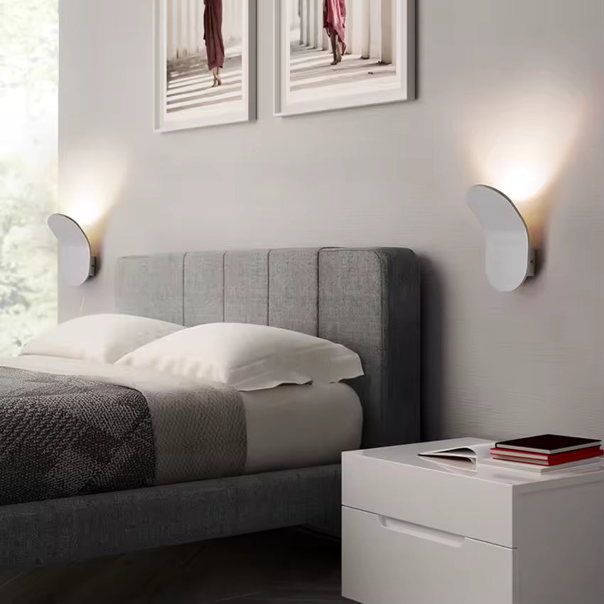 Moderne LED Wandlamp – Geborsteld Aluminium | Solviera