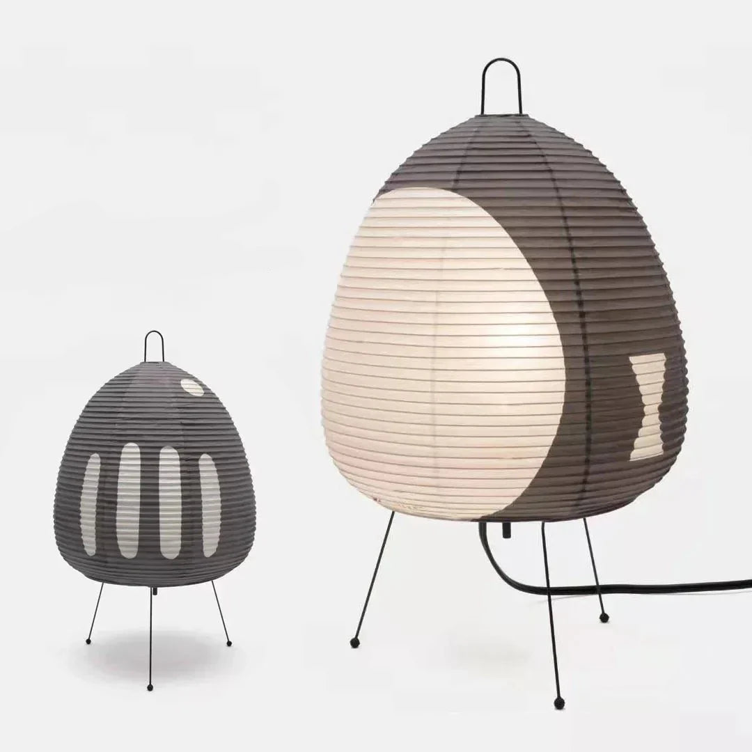 KumoWabi | Japandi Rijstpapierlamp – Wabi-Sabi Stijl