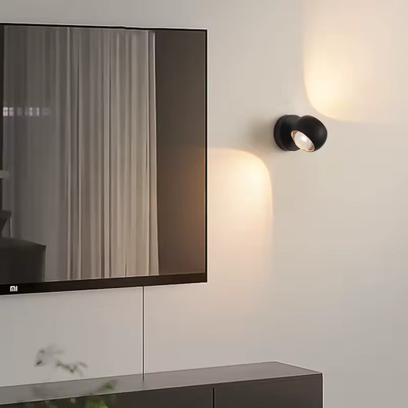 Cintra | Wandlamp met Kristalglas – Up & Down Licht – Compact Design