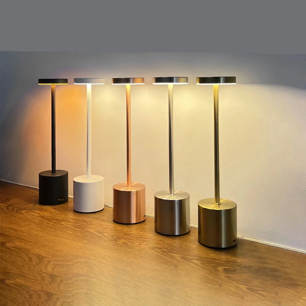 PilaElemento | Draadloze LED Tafellamp – Touchbediening – Oplaadbaar