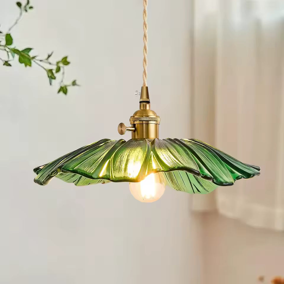 Cullivan | Bloemvormige Glazen Hanglamp