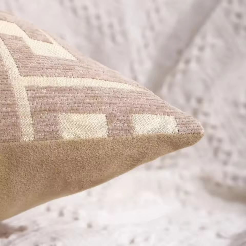 Jacquard | Elegante Kussenhoes met Tijdloos Motief