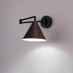 Noren | Nordic Minimalistische Wandlamp met Zwenkarm en Houtlook