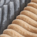 Vellu | Omkeerbaar Corduroy Hondenbed – Luxe Ribfluweel met Wasbare Hoes & Gewrichtsondersteuning