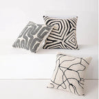 Linia | Moderne Geometrische Tufted Kussenhoes