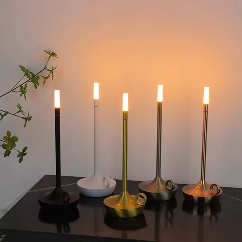 Draagbare LED Tafellamp – Dimbaar | Candela Touch