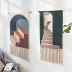 Abstract Wandtapijt – Handgeweven Katoen | Archi