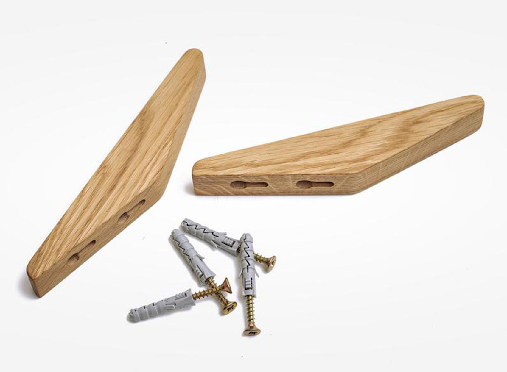 Naturea | Houten Wandhaken (Set van 2)