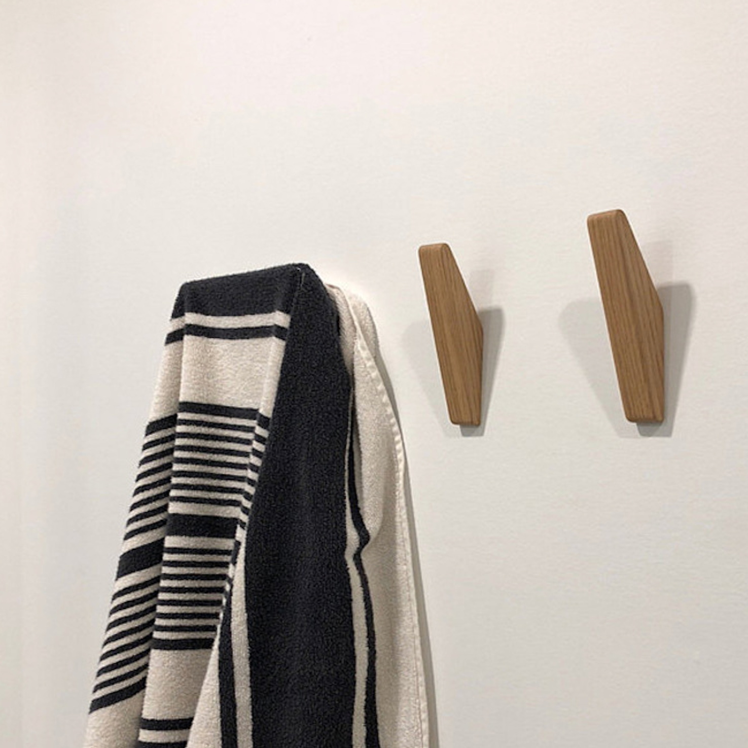 Naturea | Houten Wandhaken (Set van 2)