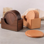 Komorebi | Japanse Houten Onderzetter Set