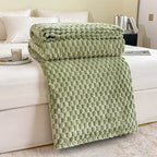 Fleece Plaid – Honingraat Structuur – Extra Zacht | Ruta