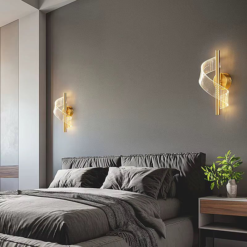 Nota Oro | Design Wandlamp – Messing & Acryl – Muzikaal Design