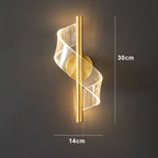 Nota Oro | Design Wandlamp – Messing & Acryl – Muzikaal Design