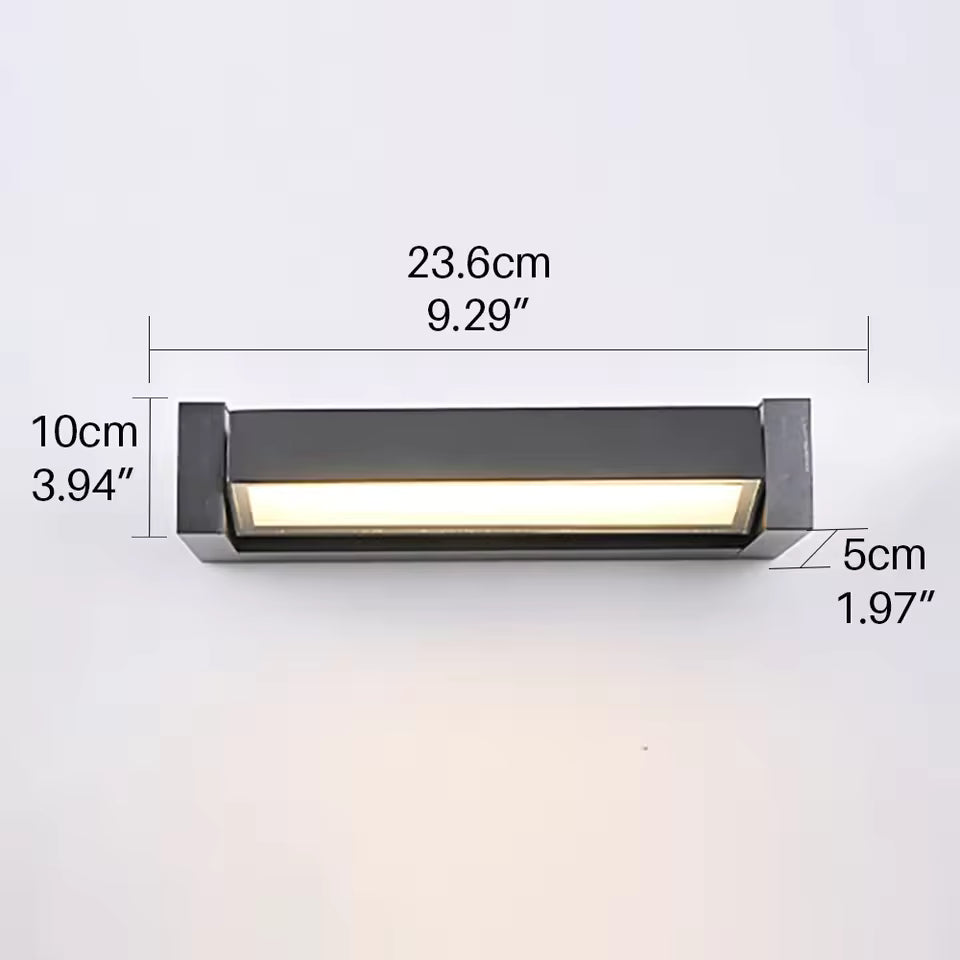 LED Buitenwandlamp – Lineair Design – IP65 | Rotato