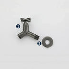Messing Wandkraan – Koud Water – G1/2" | Ottone Flow