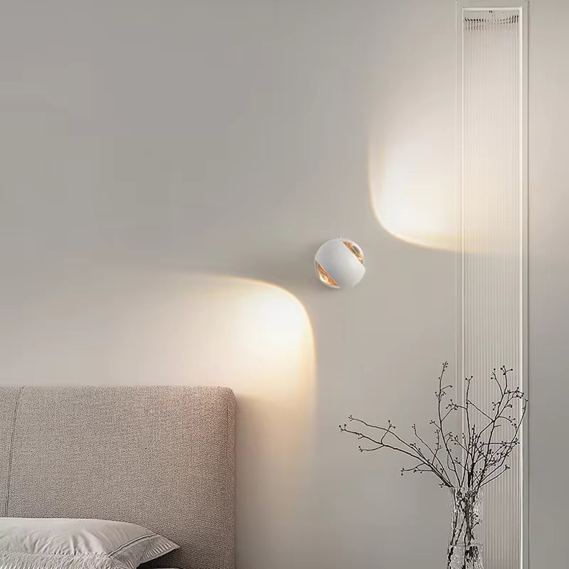 Cintra | Wandlamp met Kristalglas – Up & Down Licht – Compact Design