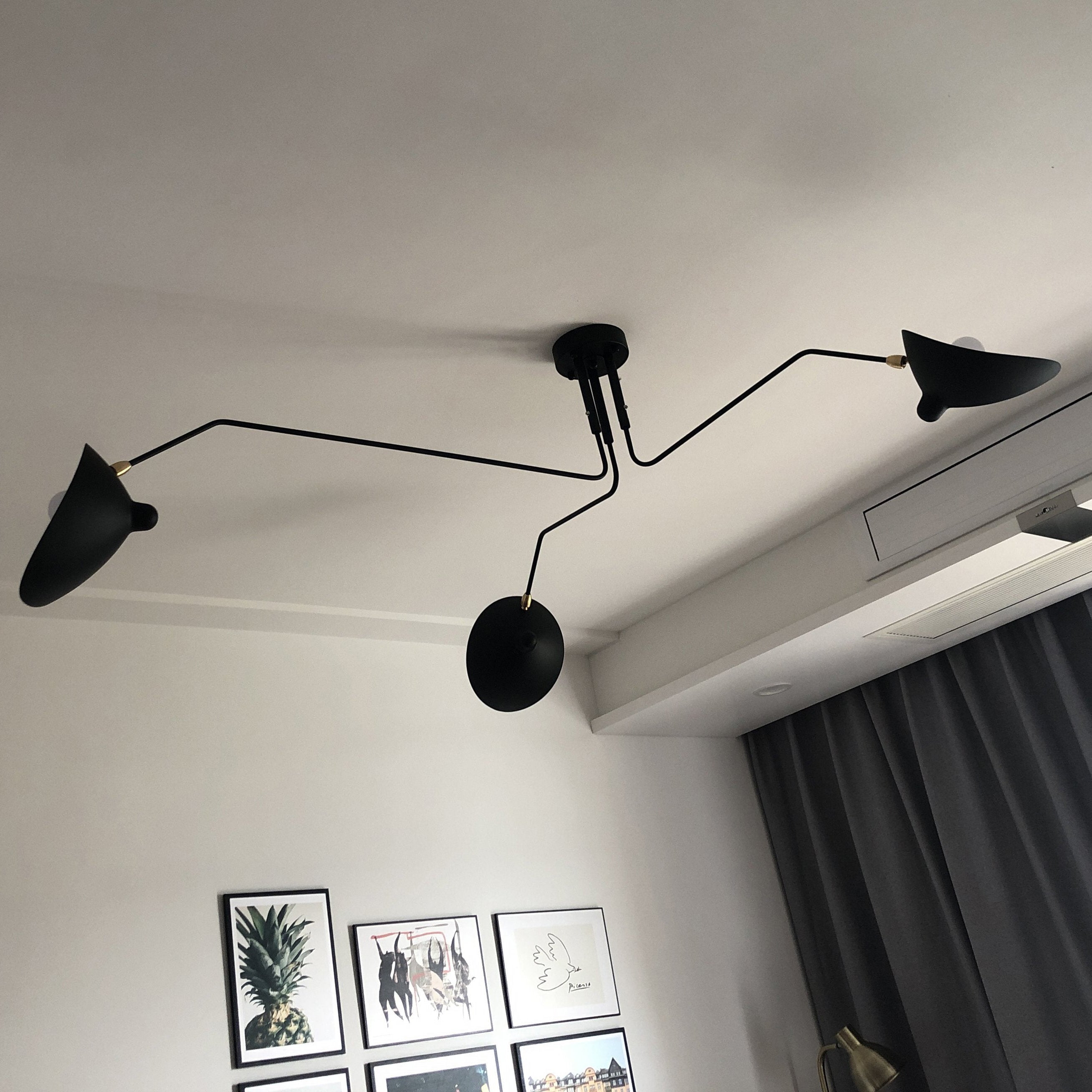 Stella | Design Plafondlamp met Verstelbare Lichtarmen