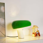 Marmo Riflesso | Design Tafellamp – Italiaans Carrara Marmer – Metaal & Glas – Nostalgisch Silhouet