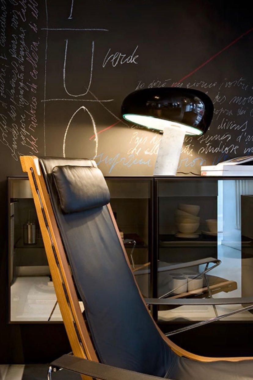 Marmo Riflesso | Design Tafellamp – Italiaans Carrara Marmer – Metaal & Glas – Nostalgisch Silhouet