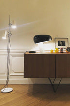 Marmo Riflesso | Design Tafellamp – Italiaans Carrara Marmer – Metaal & Glas – Nostalgisch Silhouet