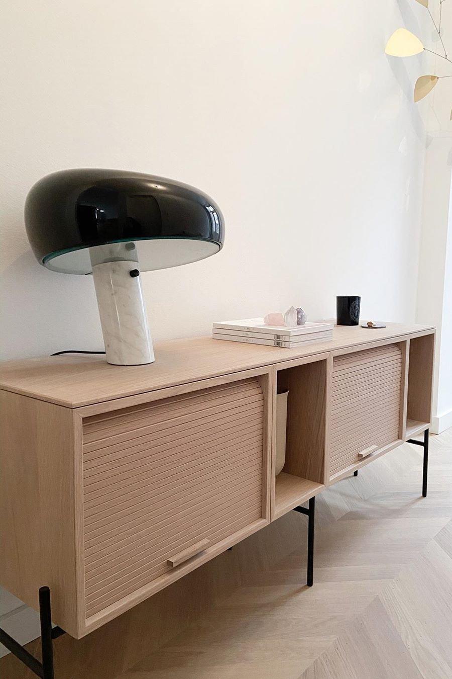 Marmo Riflesso | Design Tafellamp – Italiaans Carrara Marmer – Metaal & Glas – Nostalgisch Silhouet