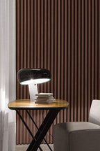 Marmo Riflesso | Design Tafellamp – Italiaans Carrara Marmer – Metaal & Glas – Nostalgisch Silhouet