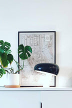 Marmo Riflesso | Design Tafellamp – Italiaans Carrara Marmer – Metaal & Glas – Nostalgisch Silhouet