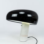 Marmo Riflesso | Design Tafellamp – Italiaans Carrara Marmer – Metaal & Glas – Nostalgisch Silhouet