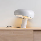 Marmo Riflesso | Design Tafellamp – Italiaans Carrara Marmer – Metaal & Glas – Nostalgisch Silhouet