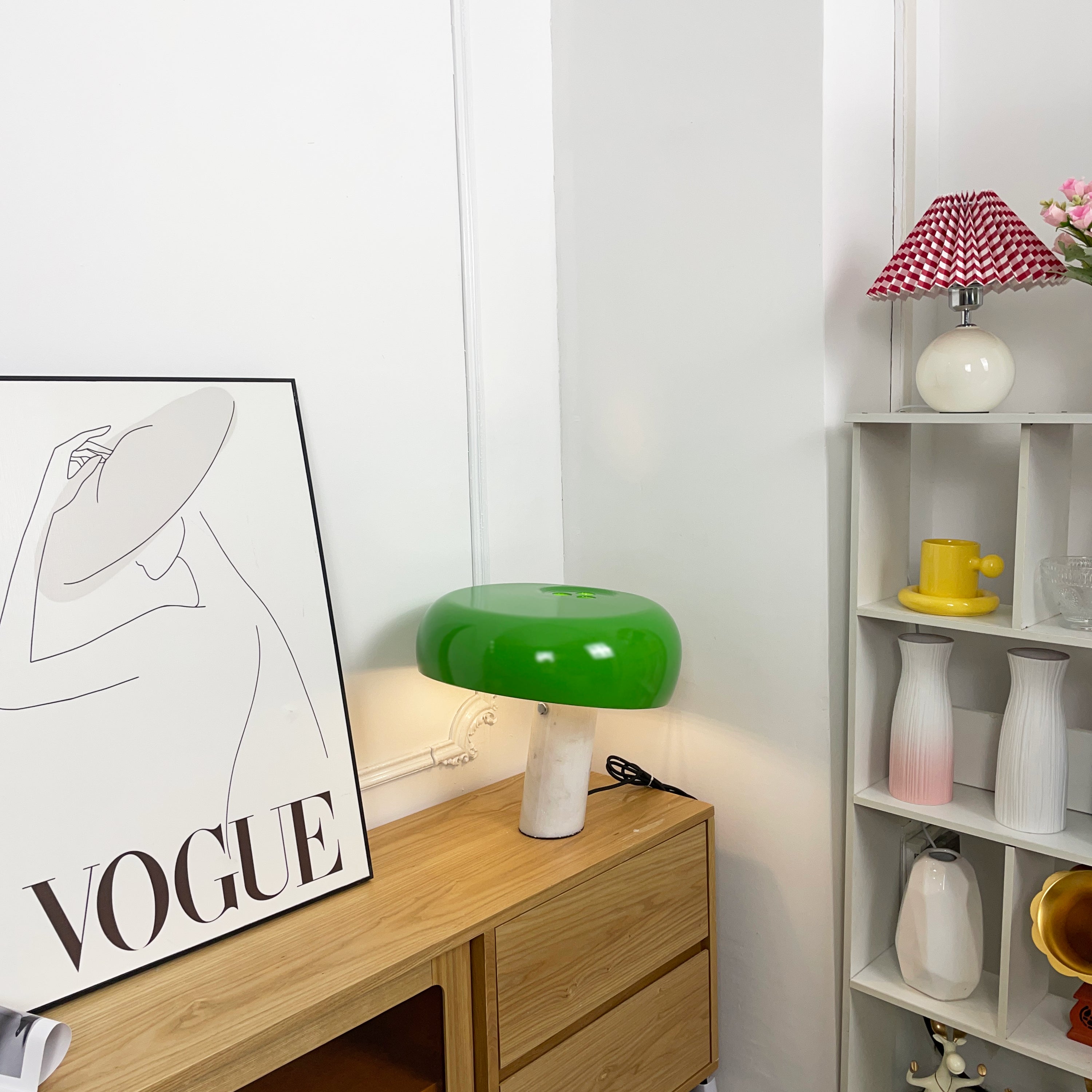 Marmo Riflesso | Design Tafellamp – Italiaans Carrara Marmer – Metaal & Glas – Nostalgisch Silhouet