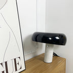 Marmo Riflesso | Design Tafellamp – Italiaans Carrara Marmer – Metaal & Glas – Nostalgisch Silhouet