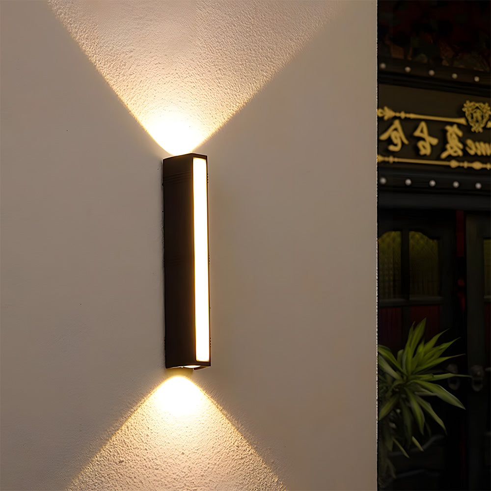 Aequr | Slanke Aluminium Buitenwandlamp