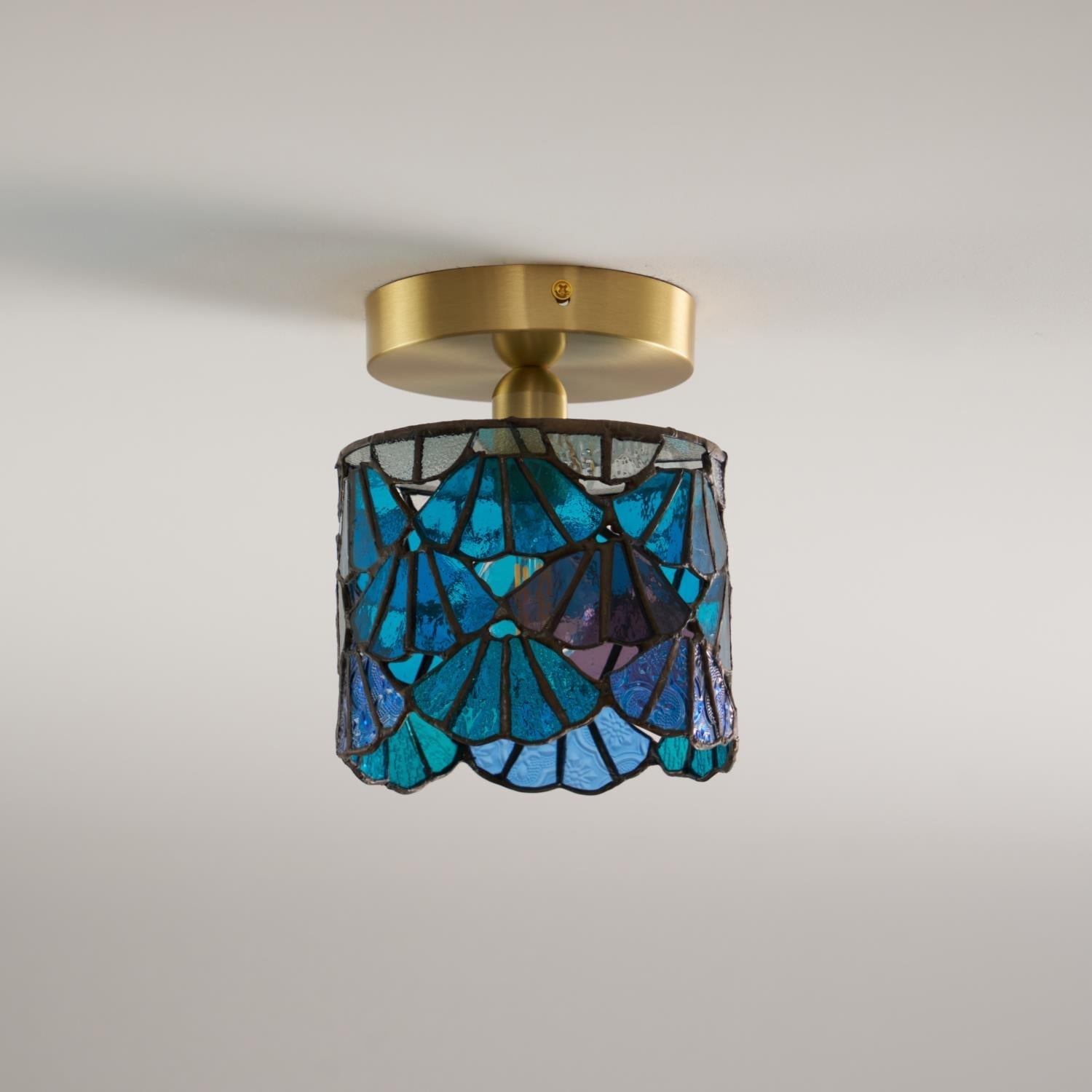 Vezari | Tiffany Glas Plafondlamp