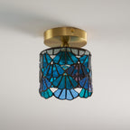 Vezari | Tiffany Glas Plafondlamp