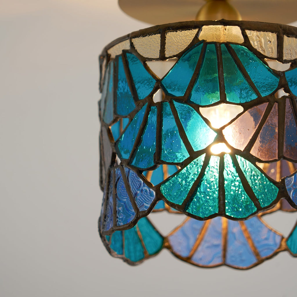 Vezari | Tiffany Glas Plafondlamp