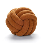 Geknoopt Designkussen – Zachte Teddy Stof | CloudKnot