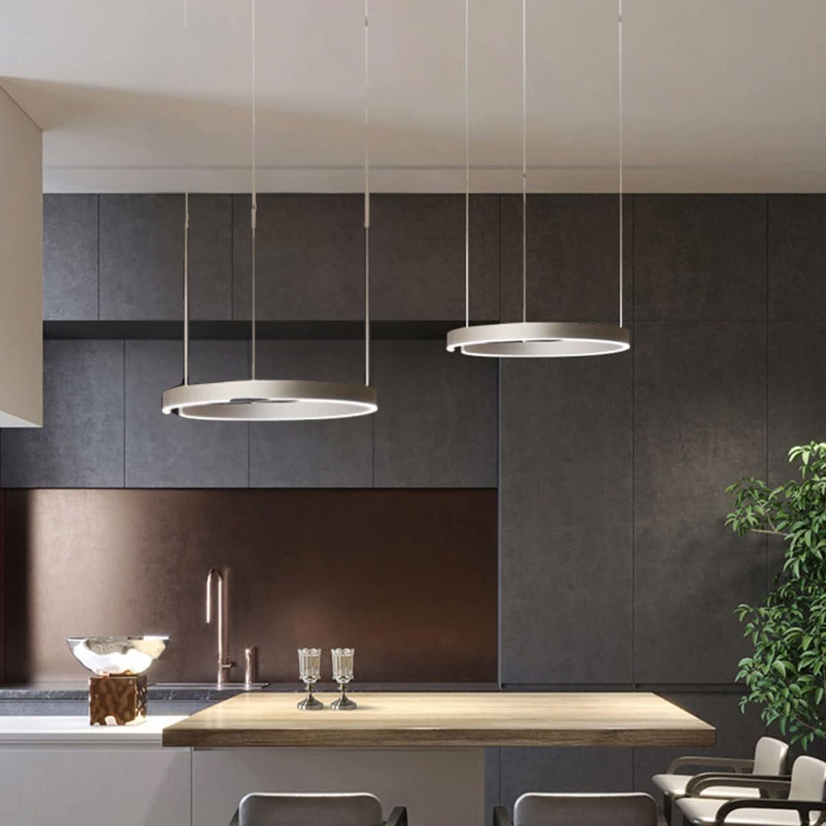 Aurelo | Moderne Ronde LED Hanglamp