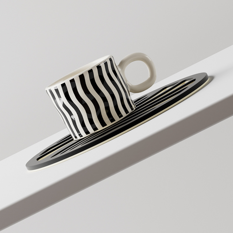 OndaProteggi | 2-in-1 Design Onderzetter Set – Hittebestendig tot 120°C