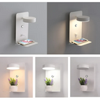FlowDock | Minimalistische LED Wandlamp – Geïntegreerde USB Poort – Modern Design