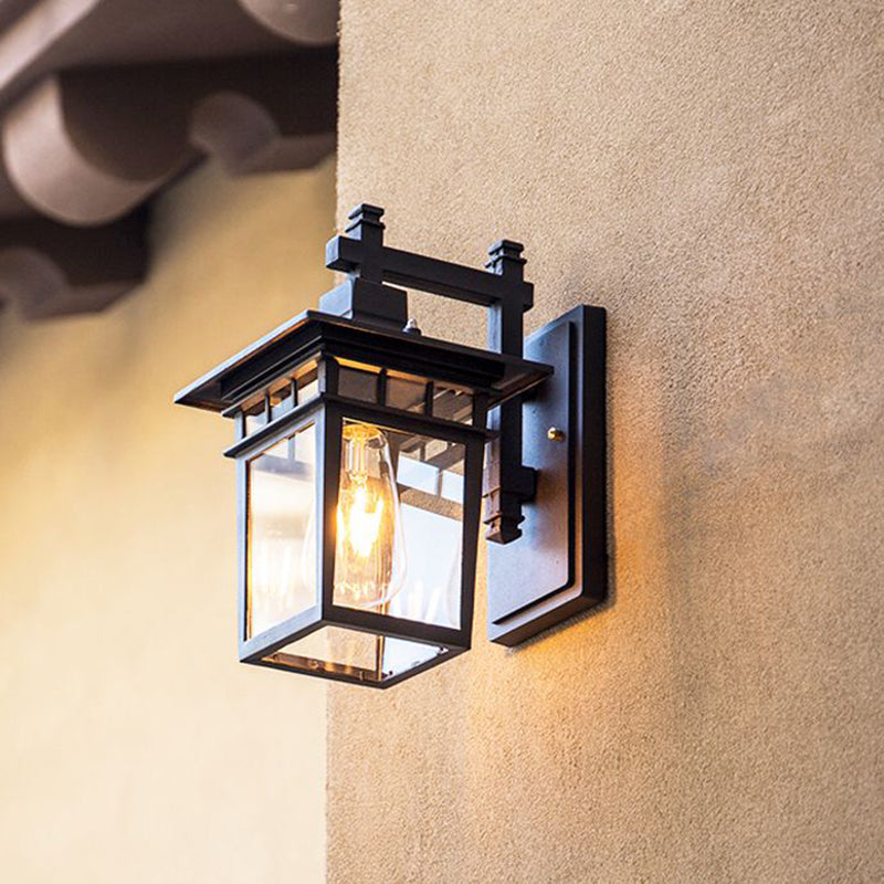 Klassieke Buitenwandlamp – IP65 – Aluminium & Glas | Lanterna Regola